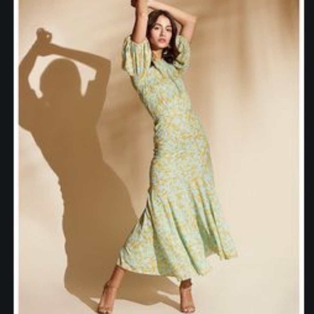 ๐NWT Sachin + Babi Alexandra Georgette Midi Dress - Picture 4 of 12